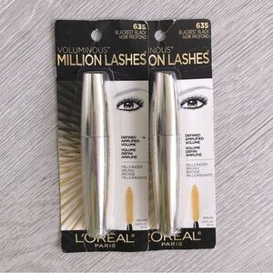 L'Oreal Paris Voluminous Million Lashes Pack - Blackest Black